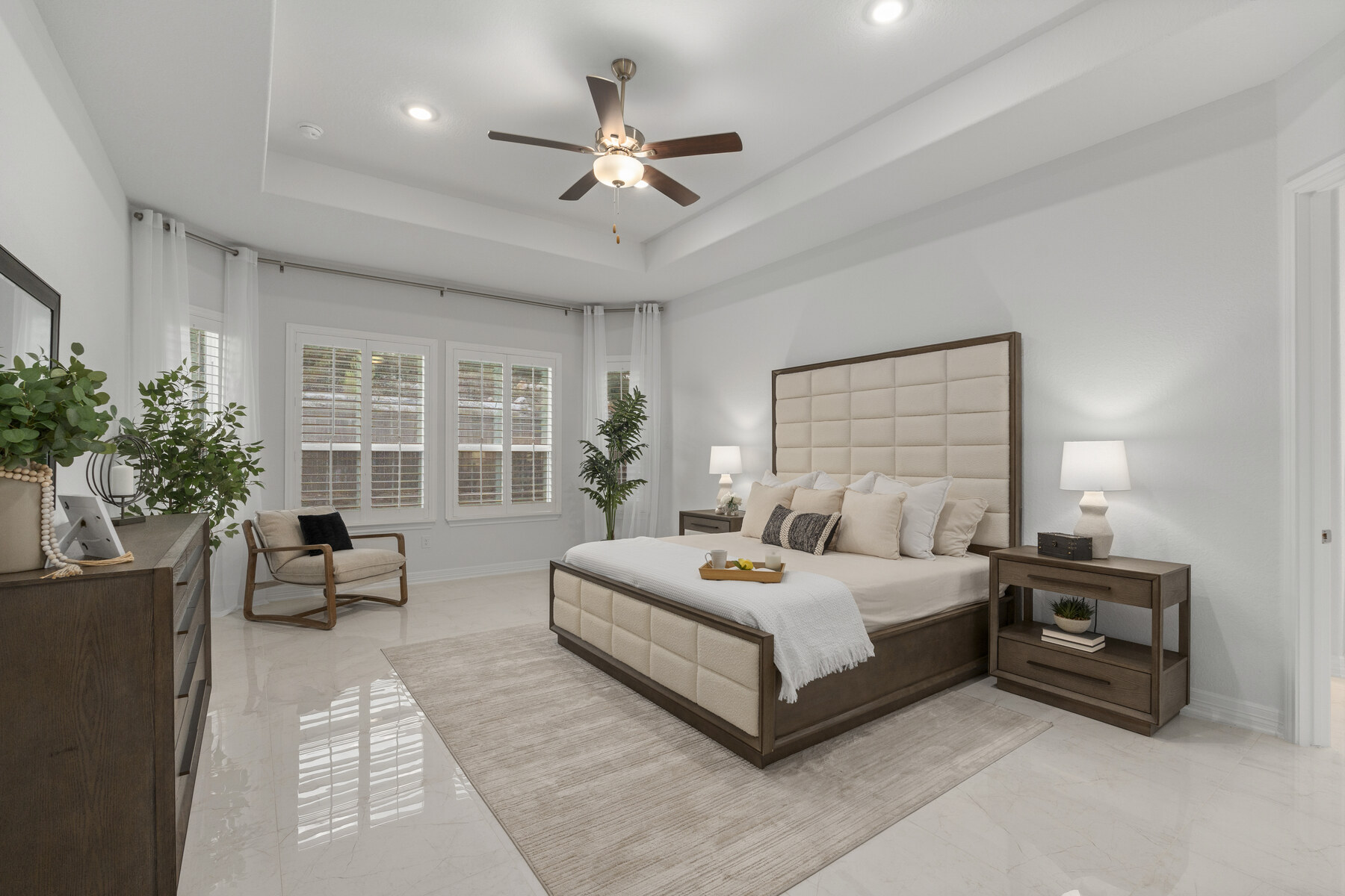 Primary suite at 4051 Wood Creek